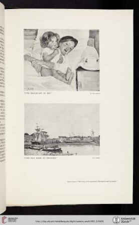 Mary Cassat, The Breakfast in Bed [halftone reproduction]