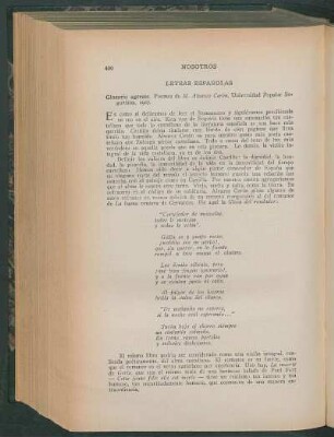 Letras españolas