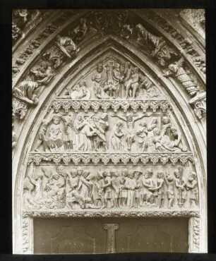 Kreuzkirche, Portal des nördlichen Querschiffs