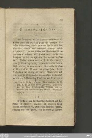 I. Staatsgeschichte.
