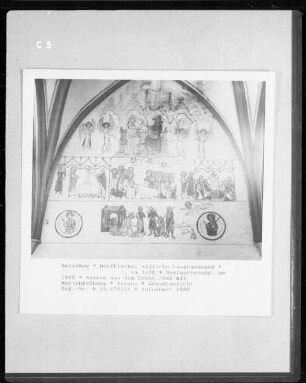 Szenen aus dem Leben Jesu mit Marienkrönung