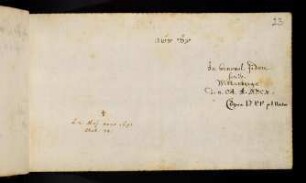 Ziegra, Constantin. Wittenberg, 11.10.1610[sic, 1690]. Anmerkung: gest. 2.5.1691 im Alter von 74 Jahren.