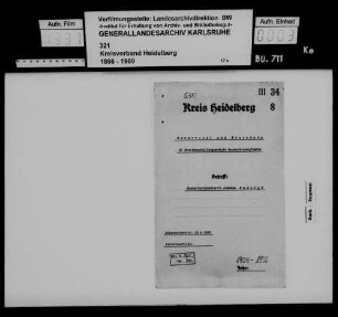 Personalakte Rudolph, Johanna (*03.12.1905), Handarbeitslehrerin in Neckarbischofsheim (1929 - 1932)