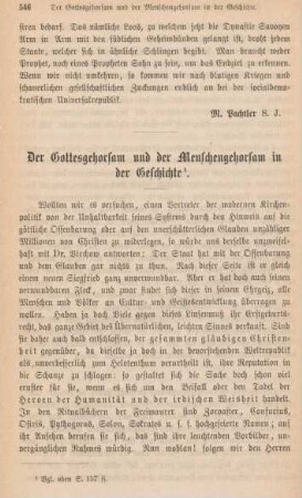 546-558 Der Gottesgehorsam und der Menschengehorsam in der Geschichte