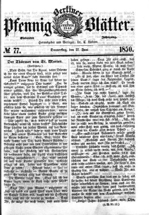 No. 77, Donnerstag, den 27. Juni