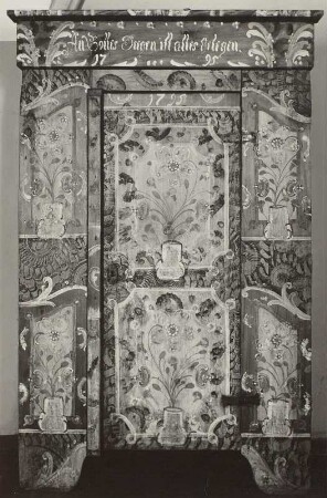 Eintüriger Stollenschrank