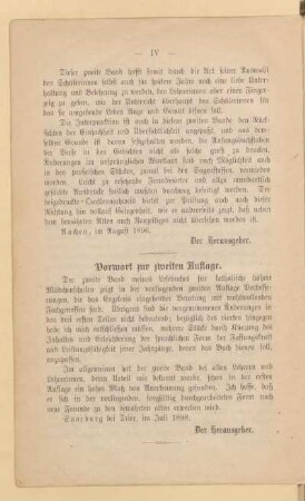 Vorwort zur zweiten Auflage