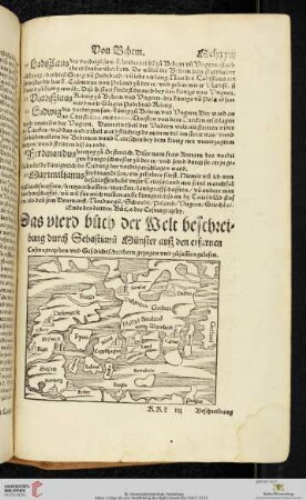 Das vierd bůch der Welt beschreibung durch Sebastiani Münster auß den erfarnen Cosmographen vnd Geschichtschreibern gezogen vnd zůsam[m]en gelesen