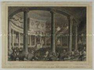 Die Deutsche Nationalversammlung in der Paulskirche zu Frankfurt (Main)
