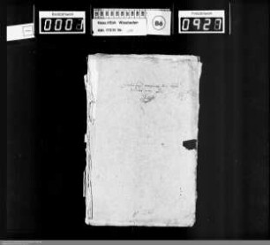 . Konzeptbücher 1598: Konzeptbuch Oktober 1598