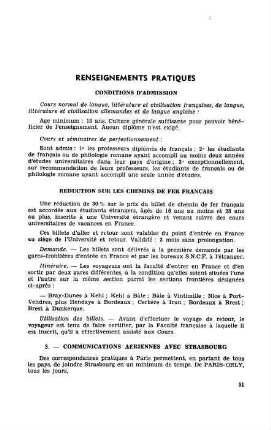 51-58, III. RENSEIGNEMENTS PRATIQUES