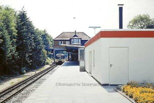 Hamburg: Poppenbüttel: Bahnhof