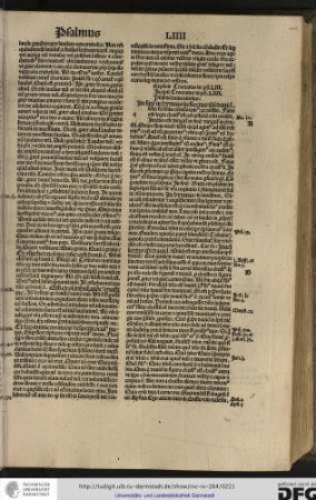 In fine in hymnis intellectus ipsi David.