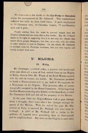 104-115, V. Nilgiris