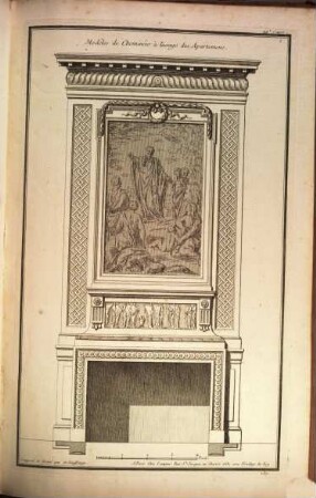 Recueil Elementaire D'Architecture, 5. 5e en 1763 et 6e en 1765: Qui Presente Des Cheminées, Plafonds, Bordures, Commodes, Tables, Poëles, Balustres, Guéridons, Piédouches, Guaines, et Vases ...