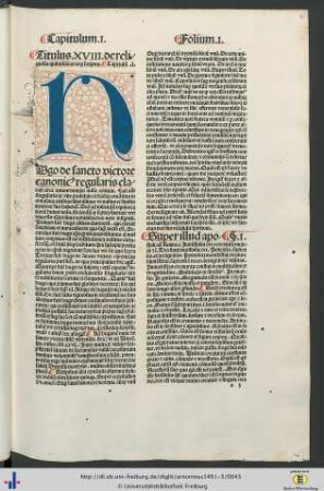 Titulus XVIII. De religiosis quibusdam et scriptis eorum.