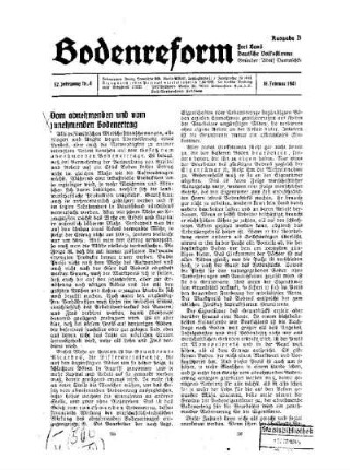 Vom abnehmenden und vom zunehmenden Bodenvertrag