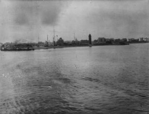 Hafen von San Francisco : Blick vom Meer auf den Hafen von San Francisco