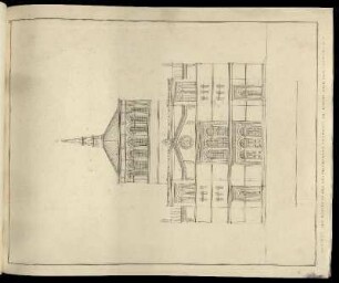 Abbildung 87. Ansicht der Kirche der Oranienburger Vorstadt bei Berlin, nach dem Entwurf N°V.