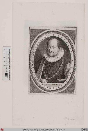 Bildnis Friedrich I., Herzog von Württemberg (reg. 1593-1608)