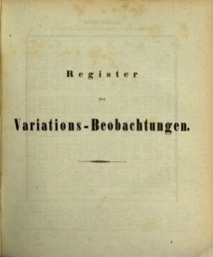 Magnetische und meteorologische Beobachtungen zu Prag. 11. 1850 (1853)