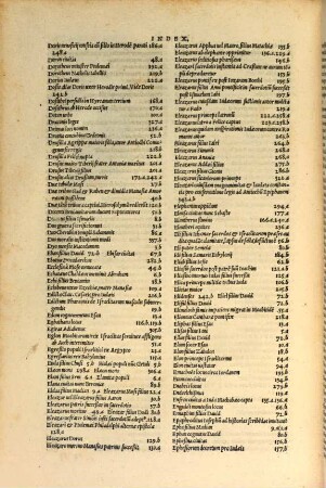Flavii Iosephi Hebraei, ... opera : ad multorum codicum latinorum, eorumdemq[ue] uetustissimorum fidem recognita & castigata, ... ; Cum Indice, ...