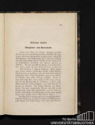 Siebentes Kapitel. Königinnen- und Rassenzucht.