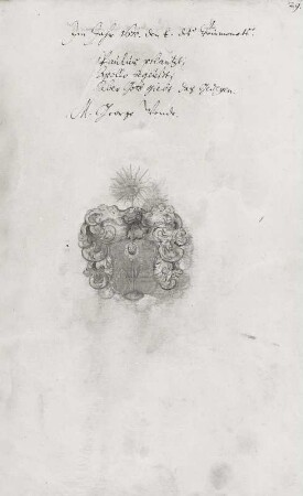 "Wapen-Buch derer unter ... (Herzog August zu Sachsen) als erwehltem Ober-Haupte des Palmen-Ordens eingenommenen Fruchtbringenden Gesellschaffter ..."