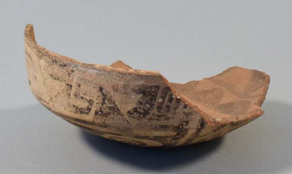 Fragment of a clay bowl