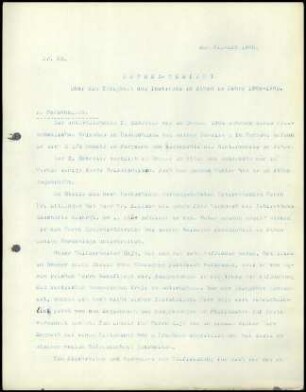 Jahresbericht über die Tätigkeit des Instituts in Athen im Jahre 1904-1905