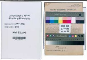 Entnazifizierung Eduard Kiel , geb. 08.09.1892 (Arbeiter)