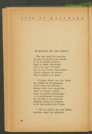 Romance de los besos