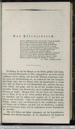 Das Pflanzenreich