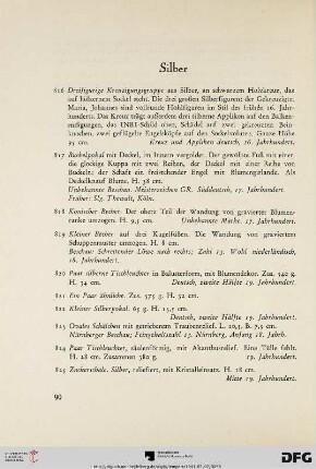Silber (Nr. 816-825)