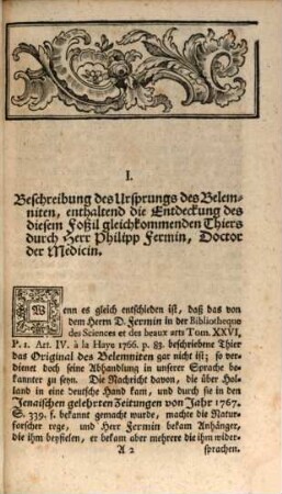 Beyträge zur Naturgeschichte sonderlich des Mineralreichs, aus ungedruckten Briefen gelehrter Naturforscher und aufmerksamer Freunde der Natur. 2. 1776