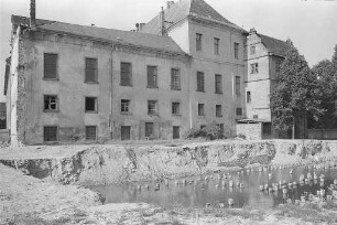 Bau der neuen Durlacher Schloßschule.