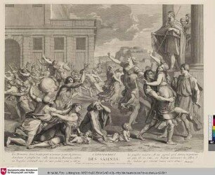 L'ENLEVEMENT DES SABINES [Der Raub der Sabinerinnen]
