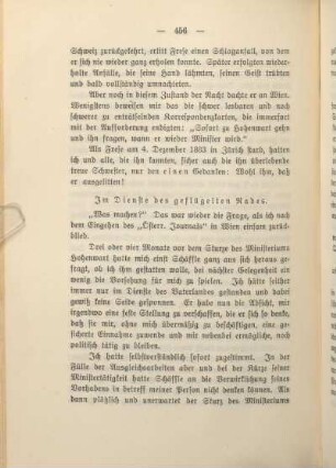 Im Dienste des geflügelten Rades.