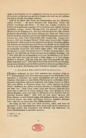 3. Loestens Charakteristik Hoffmanns