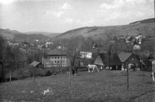 Kuhweide am Postberg : Bildmitte: Engel-Gasthof