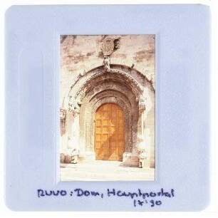 Ruvo, Kathedrale : Hauptportal