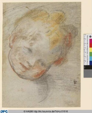 Studie eines Kinderkopfes (für das Christuskind der "Madonna di San Giovanni")