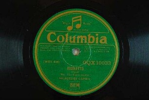 Rigoletto : No. 12; Caro nome / (Verdi)