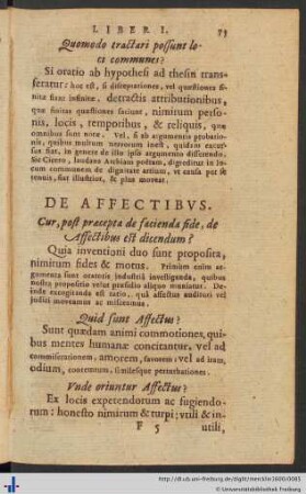 De Affectibus