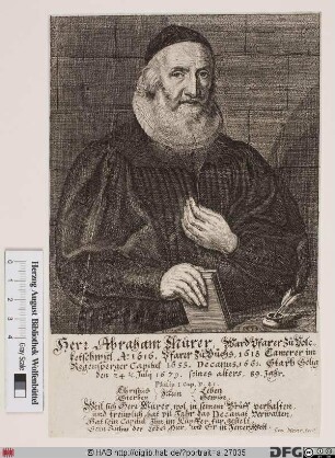 Bildnis Abraham Maurer (Murer)