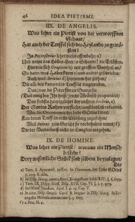 IX. De Homine.