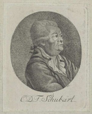 Bildnis des C. D. F. Schubart