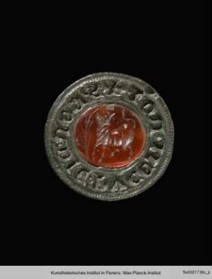 Siegelstempel des Notars Bondie di Puccio