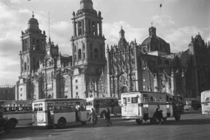 Die Kathedrale von Mexiko-Stadt (Lateinamerika-Aufenthalte 1934/1942 – 5. Mexiko 1937)