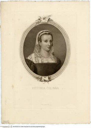 Portrait der Vittoria Colonna